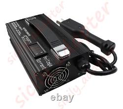 36 Volt 20A Crowfoot Plug Golf Cart Battery Charger EZgo TXT Yamaha Club Car DS