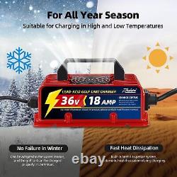 36 Volt Golf Cart Battery Charger Compatible with EZGOTXT Electric Models 18 Amp