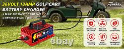 36 Volt Golf Cart Battery Charger Compatible with EZGOTXT Electric Models 18 Amp