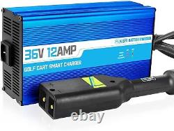 36 Volt Golf Cart Battery Charger for ezgo, 12Amp with Trickle Green