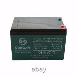 3Pcs 12V 12AH 6-DZM-12 Battery for Electric Go Kart Cart ATV Quad Scooter Golf