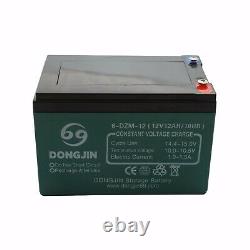 3Pcs 12V 12AH 6-DZM-12 Battery for Electric Golf Cart Quad Buggy E Bike Razor