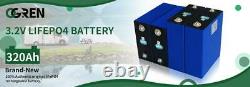 3.2V Lifepo4 Battery 200AH 4-8PCS Iron Phosphate Cell 12V 24V Golf Cart Battery