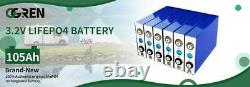 3.2V Lifepo4 Battery 200AH 4-8PCS Iron Phosphate Cell 12V 24V Golf Cart Battery