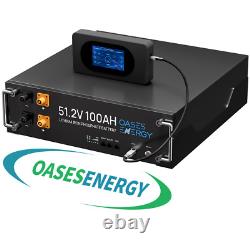 48V 100Ah 200A 300A 400A LiFePO4 Lithium Battery Solar System RV Golf Cart
