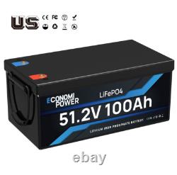 48V 100Ah Club Car Lithium Battery Golf cart LiFePO4 100A BMS 10000 Deep Cycle