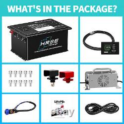 48V 100Ah Club Car Lithium Battery Golf cart LiFePO4 200A BMS 15000+ Deep Cycle