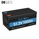 48v 100ah Golf Cart Battery Lithium Lifepo4 Deep Cycle Bms Solar Rv