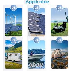 48V 100Ah Golf Cart Battery Lithium LiFePO4 Deep Cycle BMS for Solar RV Outdoor