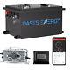 48v 100ah Lifepo4 Golf Cart Battery 20a Charger Bluetooth Monitor Metal Case