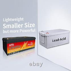 48V 100Ah LiFePO4 Lithium Battery 15000+ Deep Cycle 200A BMS Golf Cart RV Solar