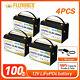 48v 100ah Lifepo4 Lithium Battery Deep Cycle 4 Group 12v 100ah For Golf Cart Rv