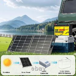 48V 100Ah LiFePO4 Lithium Bluetooth Golf Cart Battery Solar RV (4Pack 12V100Ah)