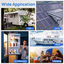 48V 100Ah LiFePO4 Lithium Bluetooth Golf Cart Battery Solar RV (4Pack 12V100Ah)