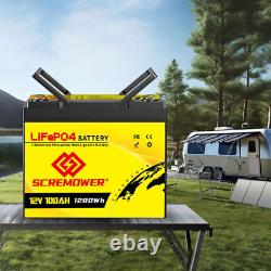 48V 100Ah LiFePO4 Lithium Golf Cart Battery Deep Cycle Solar RV (4Pack 12V100Ah)