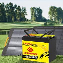 48V 100Ah LiFePO4 Lithium Golf Cart Battery Deep Cycle Solar RV (4Pack 12V100Ah)