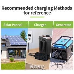 48V 100Ah Lithium Battery LiFePO4 200A BMS Deep Cycle Off-grid Solar System Home