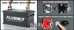 48V 100Ah Lithium Golf Cart Battery, Built 200A BMS 15000+ Cycles 20A Charger
