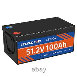 48V 100Ah Lithium Golf Cart Battery LiFePO4 Deep Cycle