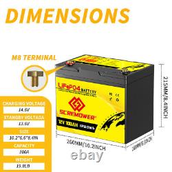 48V 100Ah Lithium Golf Cart Battery LiFePO4 Deep Cycle 4Group 12V 100Ah RV Solar