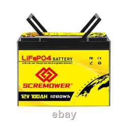 48V 100Ah Lithium Golf Cart Battery LiFePO4 Deep Cycle 4Group 12V 100Ah RV Solar