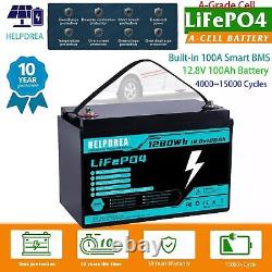 48V 100Ah Lithium Golf Cart Battery LiFePO4 Deep Cycle 4Group 12V 100Ah Solar RV