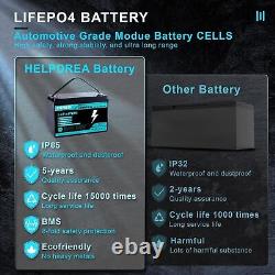 48V 100Ah Lithium Golf Cart Battery LiFePO4 Deep Cycle 4Group 12V 100Ah Solar RV