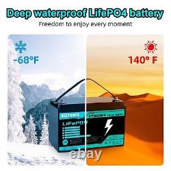 48V 100Ah Lithium Golf Cart Battery LiFePO4 Deep Cycle 4Group 12V 100Ah Solar RV