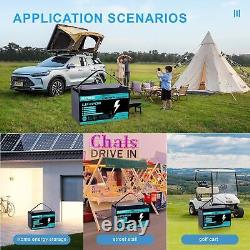 48V 100Ah Lithium Golf Cart Battery LiFePO4 Deep Cycle 4Group 12V 100Ah Solar RV