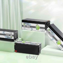 48V 100Ah Lithium Golf Cart Battery With BMS Trolling Motor Marine Camper Home