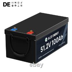 48V 100Ah Lithium Golf Cart Battery with 100A BMS Trolling Motor RV