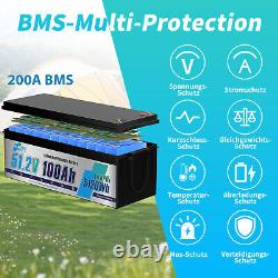 48V 100Ah Lithium Golf Cart Battery with 5A Charger Golf Cart Trolling Motor RV