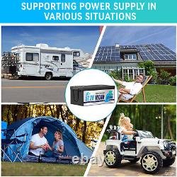 48V 100Ah Lithium Golf Cart Battery with 5A Charger Golf Cart Trolling Motor RV