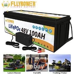48V 100Ah Lithium LiFePO4 Battery 10 Year warranty Deep Cycle for Golf cart EV