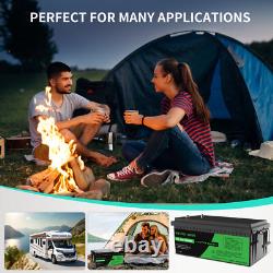 48V 100Ah Lithium LiFePO4 Battery 51.2V Deep Cycles RV Sloar Golf Carts BMS
