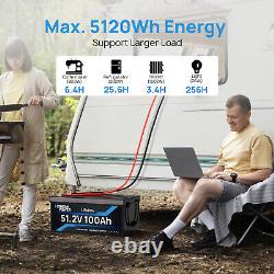 48V 100Ah Lithium LiFePO4 Battery Deep Cycle LiFePO4 Battery 200A for Golf Cart