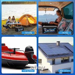 48V 100Ah Lithium LiFePO4 Battery Deep Cycle LiFePO4 Battery 200A for Golf Cart