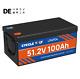 48v 100ah Lithium Lifepo4 Golf Cart Battery With 48v 18a Charger Trolling Motor