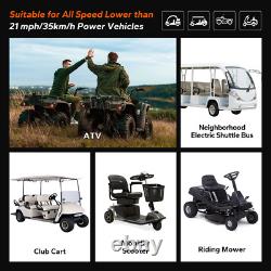 48V 105Ah Golf Cart Battery LiFePO4 Lithium Battery Charger Monitor Set 200A BMS
