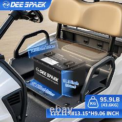 48V 105Ah Golf Cart LiFePO4 Lithium Battery 15000+Cycles 200A BMS + 20A Charger