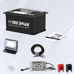 48V 105Ah Golf Cart LiFePO4 Lithium Battery 15000+Cycles 200A BMS + 20A Charger