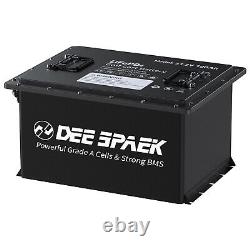 48V 105Ah Golf Cart LiFePO4 Lithium Battery 15000+Cycles 200A BMS + 20A Charger