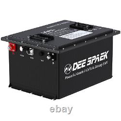 48V 105Ah Golf Cart LiFePO4 Lithium Battery 15000+Cycles 200A BMS + 20A Charger