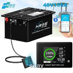 48V 105Ah Golf Cart LiFePO4 Lithium Battery Bluetooth for EZGO Club Car Yamaha