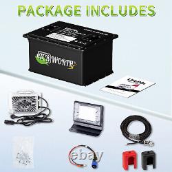 48V 105Ah Golf Cart Lithium LiFePO4 Battery 10Year Life+20A Charger for EZGO TXT