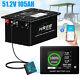 48v 105ah Lithium Golf Cart Battery 200a Bms With Lcd Touch Monitor Mobile App