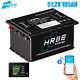 48v 105ah Lithium Golf Cart Battery 200a Bms With Touch Monitor App Max 10.24kw