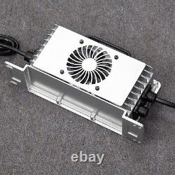 48V 18A Golf Cart Charger Lithium Battery Charger IP67 Fit For LiFePO4 Battery