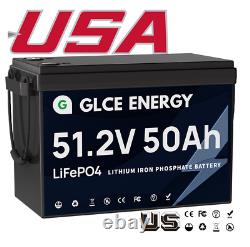 48V 50 Ah 5.12KWh LiFePO4 Golf Cart Lithium Battery for 4KW Motor