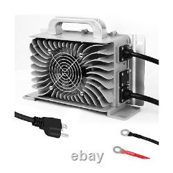 48V / 58.4V 15A Lifepo4 Golf Cart Battery Charger Waterproof Lithium Charger